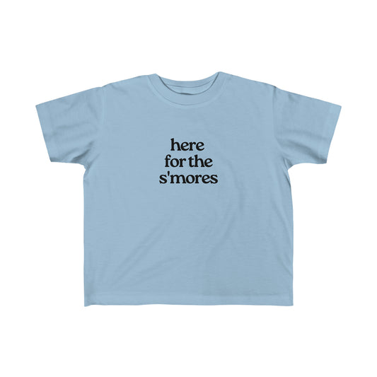 Here for the S'more Tee Shirt