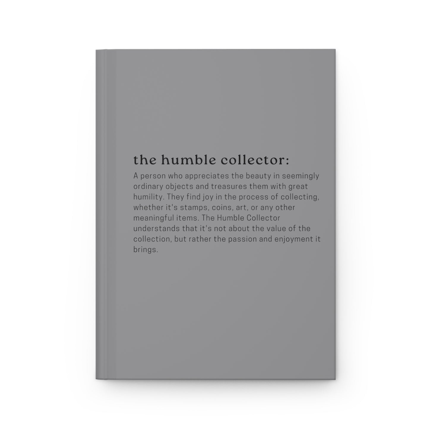 The Humble Collector Journal