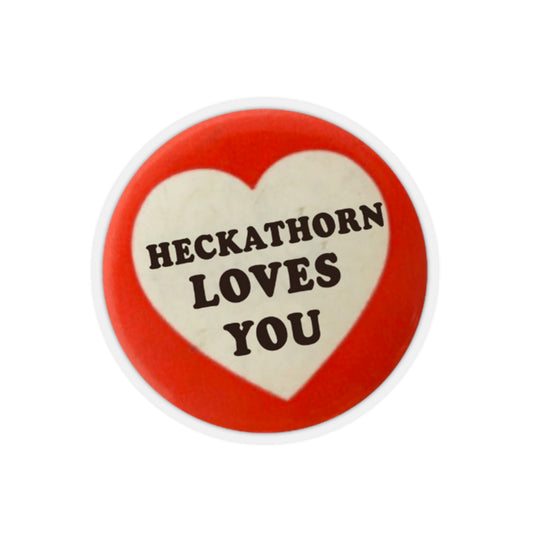 Heckathorn Loves You Sticker