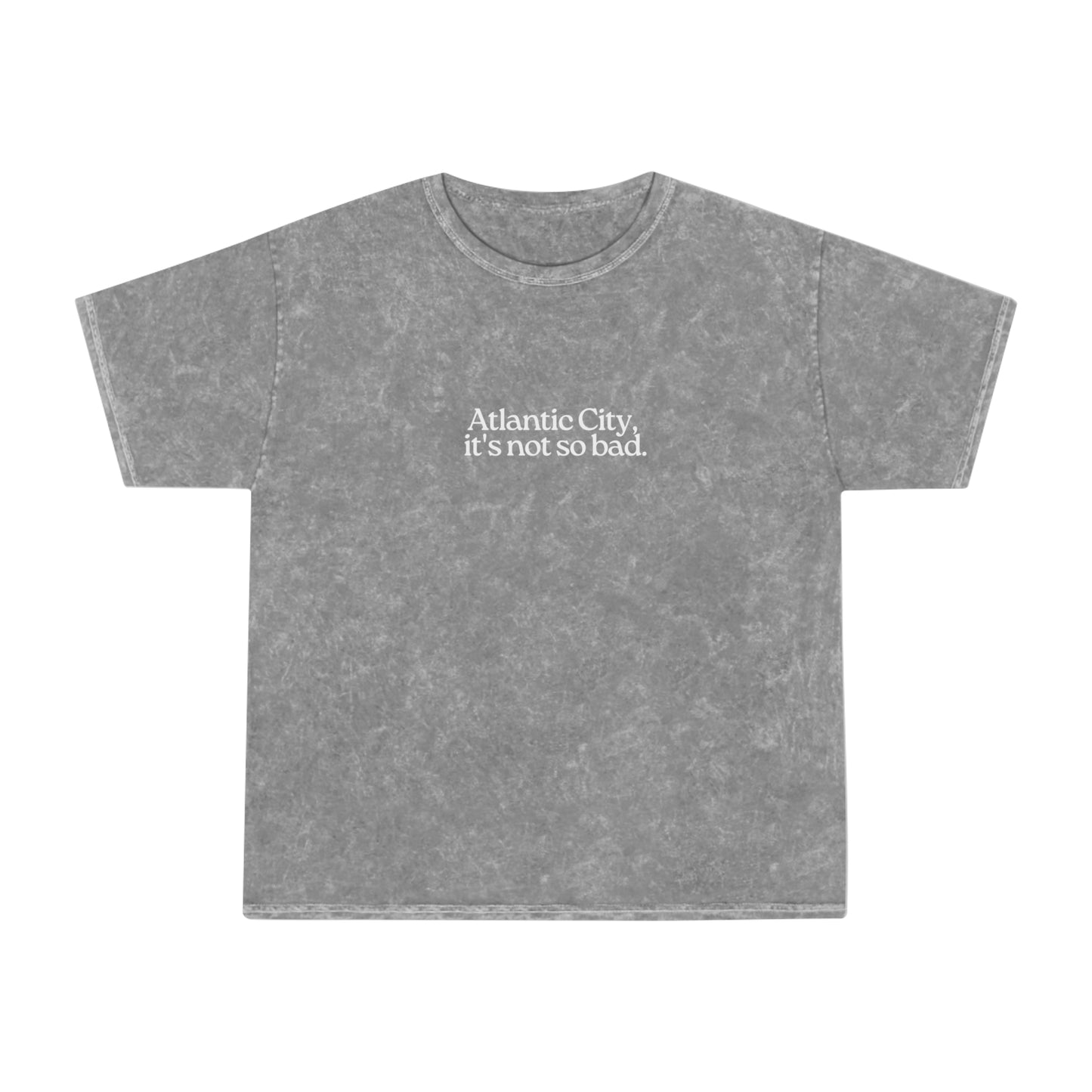 Unisex AC Not So Bad Mineral Wash Tee Shirt