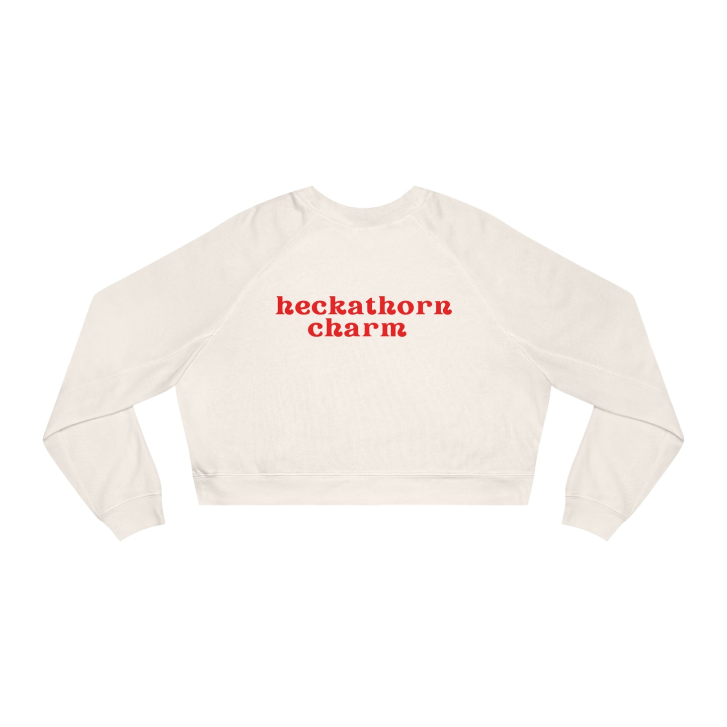 Good Things are Coming Branded Cropped Sweatshirt