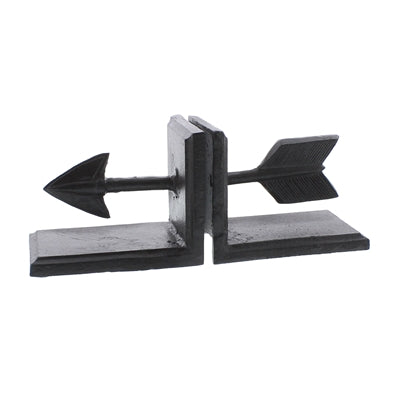 Cast Iron Arrow Bookends